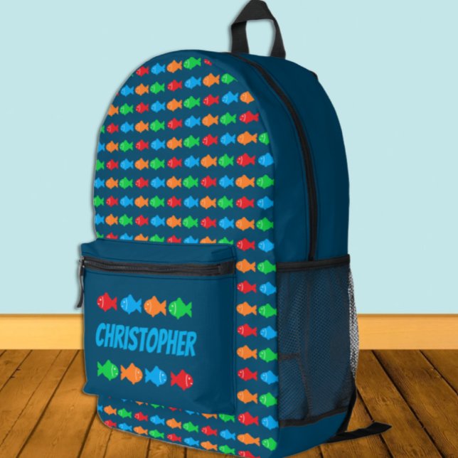Sac À Dos Imprimé Pêche (Créateur téléchargé)