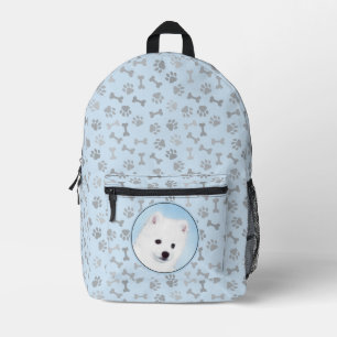 Sac À Dos Imprimé Peinture de chien esquimau américain - Art canin o