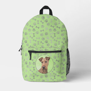 Sac À Dos Imprimé Peinture irlandaise Terrier - Cute Original Chien 