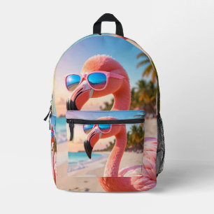 Sac À Dos Imprimé PENSEUR ROSE Flamant Rose