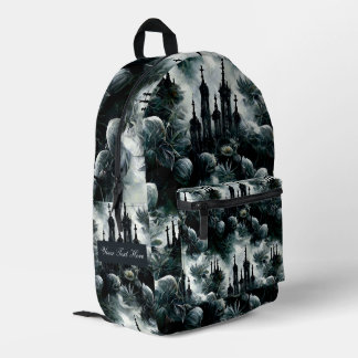 Sac à dos imprimé personnalisé dans le jardin fonc