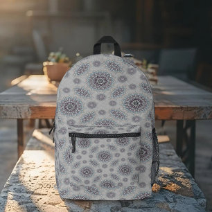 Sac À Dos Imprimé Petit floral blanc tombé à la campagne