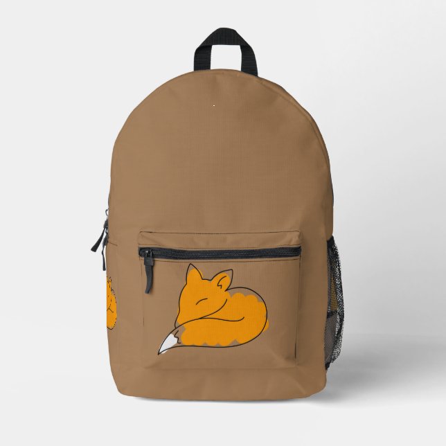 Sac À Dos Imprimé Petit renard (Recto)