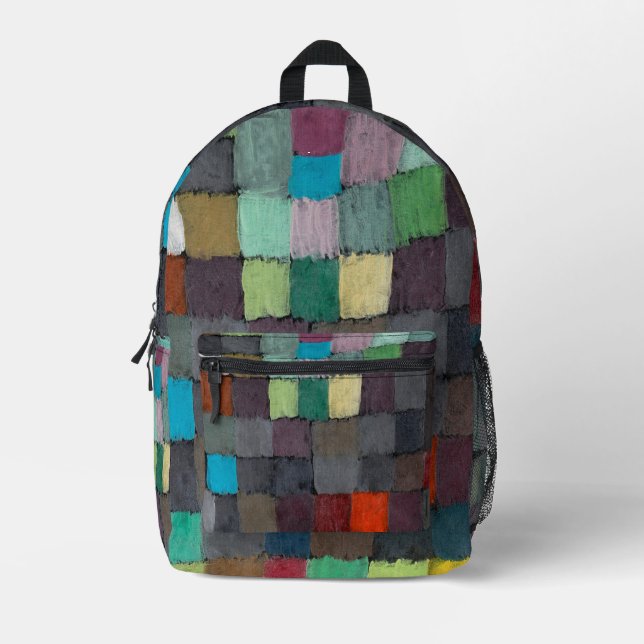 Sac À Dos Imprimé Photo de Paul Klee 1925 (Recto)