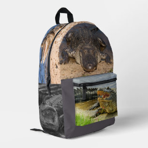 Sac À Dos Imprimé Photographie d'American Alligators