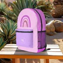 Pink Chic Whimsy Ados Monogramme