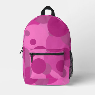 Sac À Dos Imprimé Pink dots backpack