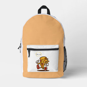 Sac À Dos Imprimé pizza, je viens