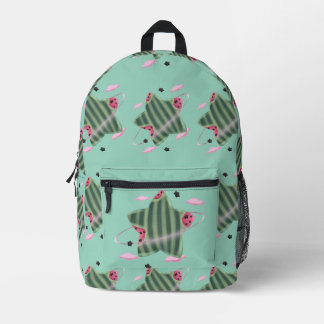 Sac À Dos Imprimé Planète Étoile Pastèque