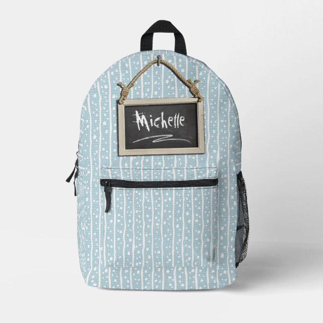Sac À Dos Imprimé Poignage du tableau noir ID397 (Recto)