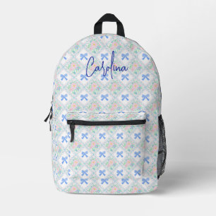 Sac À Dos Imprimé Poitrines florales personnalisées