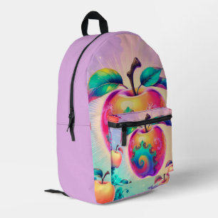 Sac À Dos Imprimé Pomme à thème