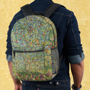 Sac À Dos Imprimé Pommier par Gustav Klimt, Art Nouveau Vintage