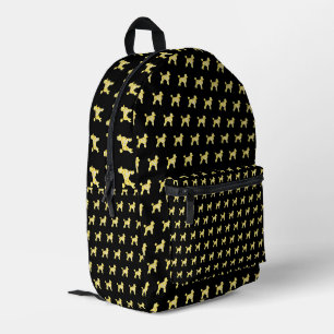 SAC À DOS IMPRIMÉ POODLE BLING