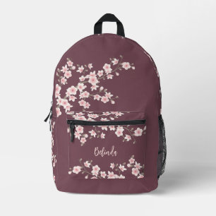 Sac À Dos Imprimé Poussière de Cerisier Rose Monogram