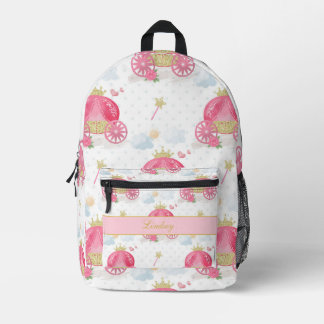 Sac à dos imprimé Princesse personnalisée