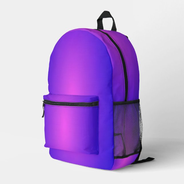 Sac À Dos Imprimé Purple (Coin arrière droit)