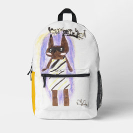 Sac À Dos Imprimé Quand on le veut on le peut