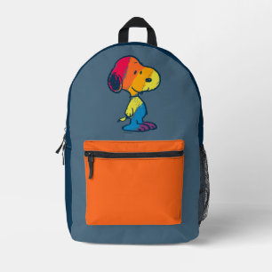 Sac À Dos Imprimé Rainbow Snoopy