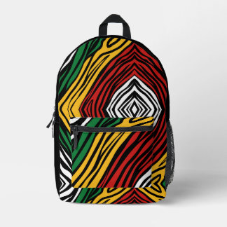 Sac À Dos Imprimé Rasta Print Zebra