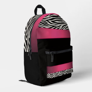 Sac À Dos Imprimé Rayures de zèbre