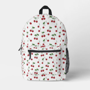 Sac À Dos Imprimé Récolte de cerises rétro classique