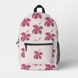 Sac À Dos Imprimé Red Hibiscus Floral Pattern