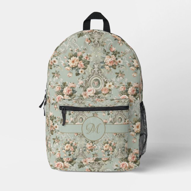 Sac À Dos Imprimé Régence inspirée personnalisée (Recto)