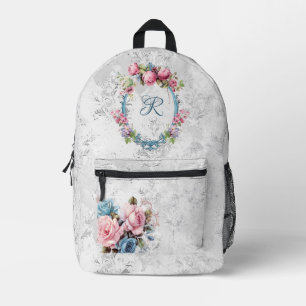 Sac À Dos Imprimé Régence victorienne personnalisée