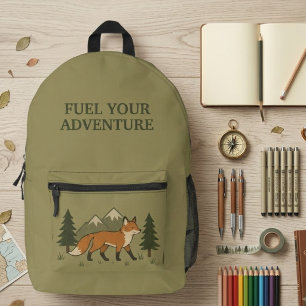 Sac À Dos Imprimé Renard de l'Aventure à Alimenter