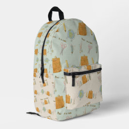 Sac À Dos Imprimé Retour à l'école amis