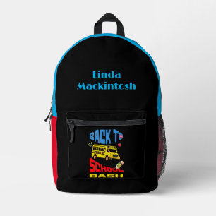 Sac À Dos Imprimé Retour à l'école Bash