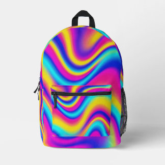 Sac À Dos Imprimé Retro 80