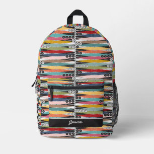Sac À Dos Imprimé Retro âge atomique jacquet