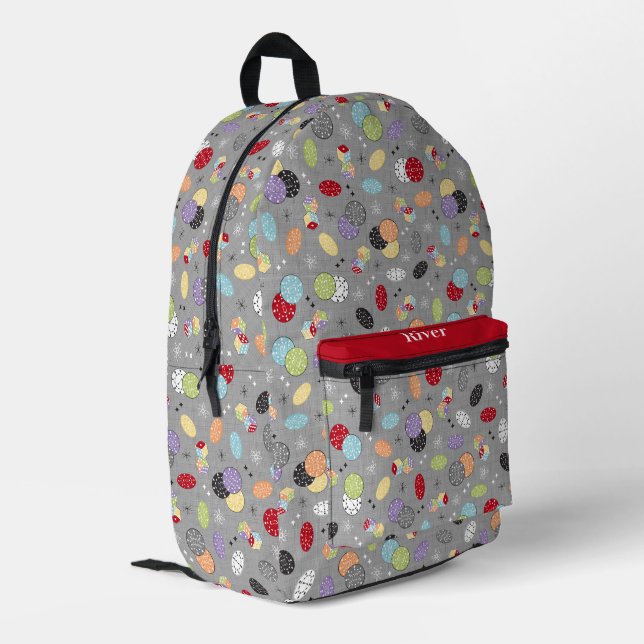 Sac À Dos Imprimé Retro Casino Dice (Coin arrière gauche)