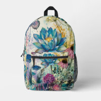 Rêve Aquatique Floral Vibrant