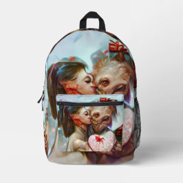 Sac À Dos Imprimé Romance Alien lunatique