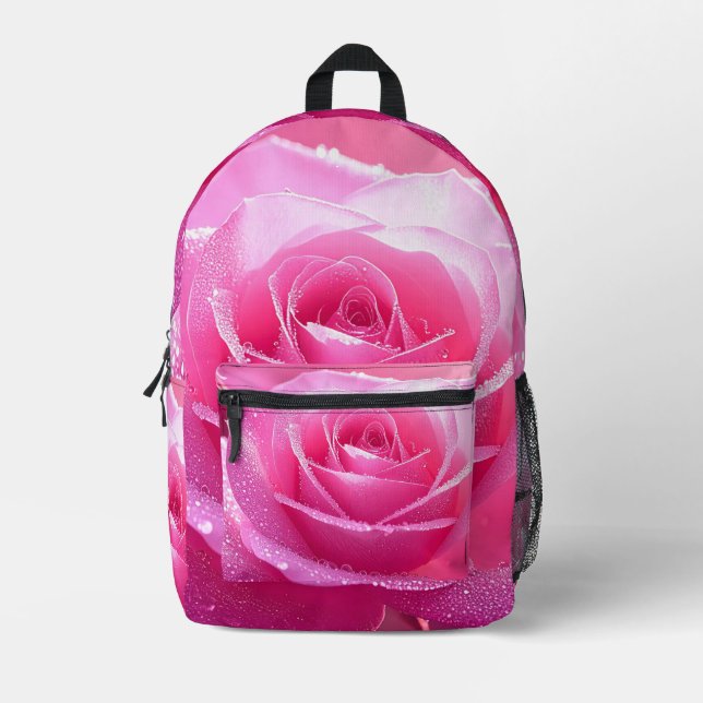 Sac À Dos Imprimé Rose Love Pillow with Frederic Mistral Roses (Recto)