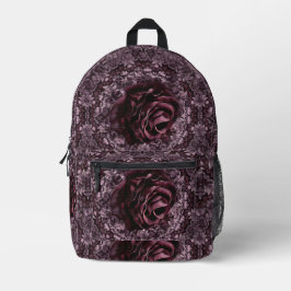 Sac À Dos Imprimé Rose Mandala
