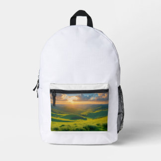 Sac À Dos Imprimé Rosée du matin