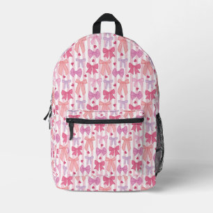 Sac À Dos Imprimé Rubans et rayures pastel féminins