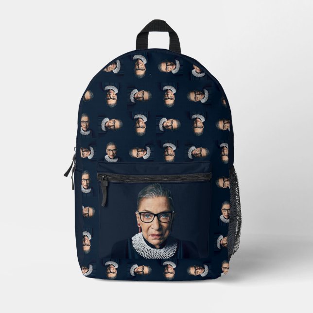 Sac À Dos Imprimé Ruth Bader Ginsburg (Recto)