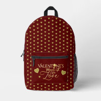 Saint-Valentin calligraphié rouge