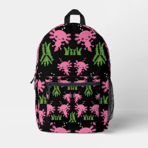 Sac À Dos Imprimé Salamandre axotique exotique