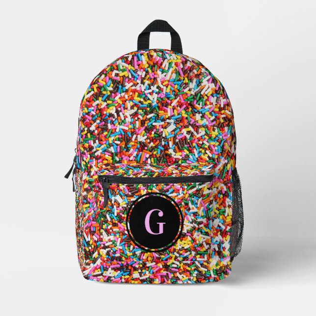 Sac À Dos Imprimé Saupoudrer de bonbons (Recto)