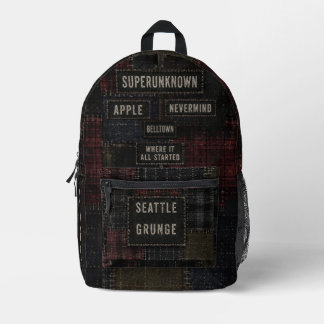 Sac À Dos Imprimé Seattle dans les années 90
