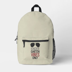 Sac À Dos Imprimé Seulement des vibrations de maternelle pour la ren