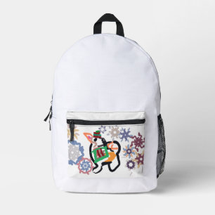 Sac À Dos Imprimé Shiba Inu hiver