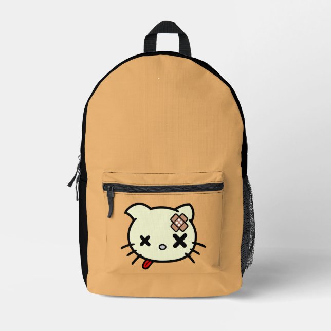 Sac À Dos Imprimé Sick Kitty (Recto)