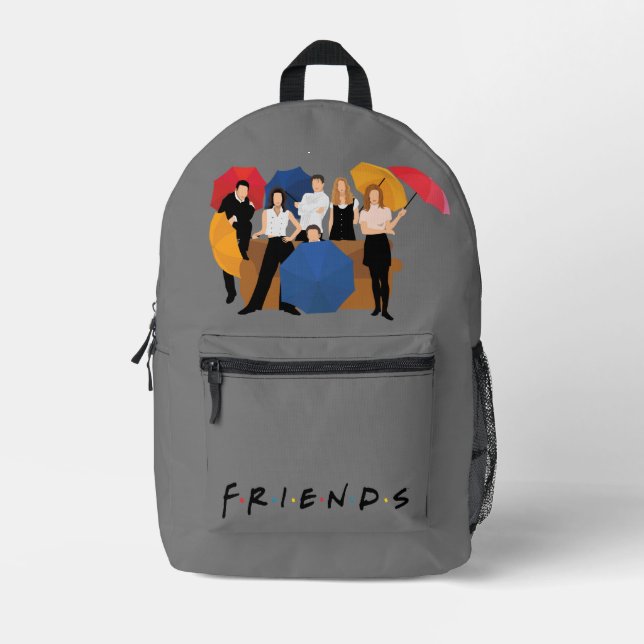 Sac À Dos Imprimé Silhouette de caractères FRIENDS™ (Recto)